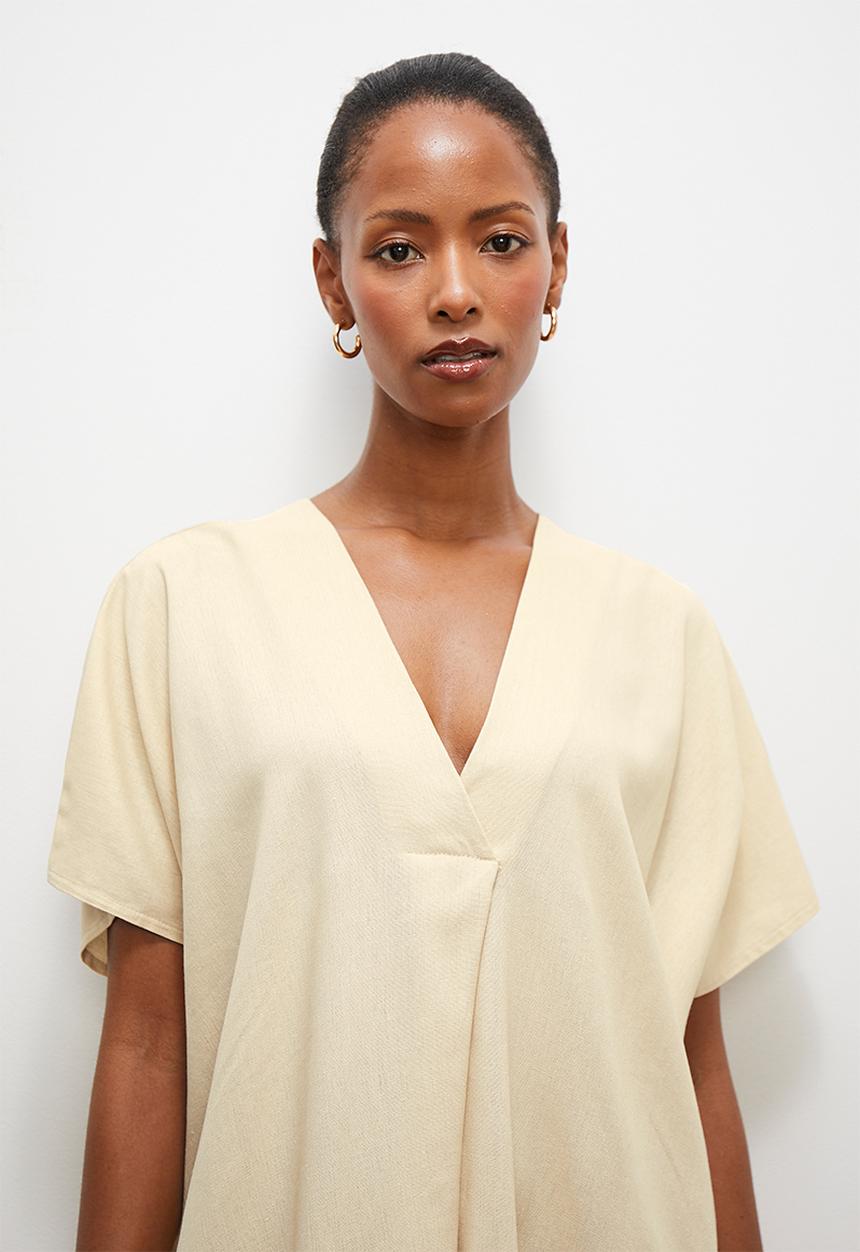 edit - Tunic dress - neutral