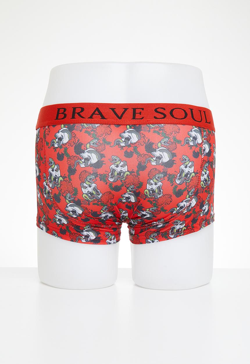 Brave Soul - Mbx-509cole 2 pack - navy & red