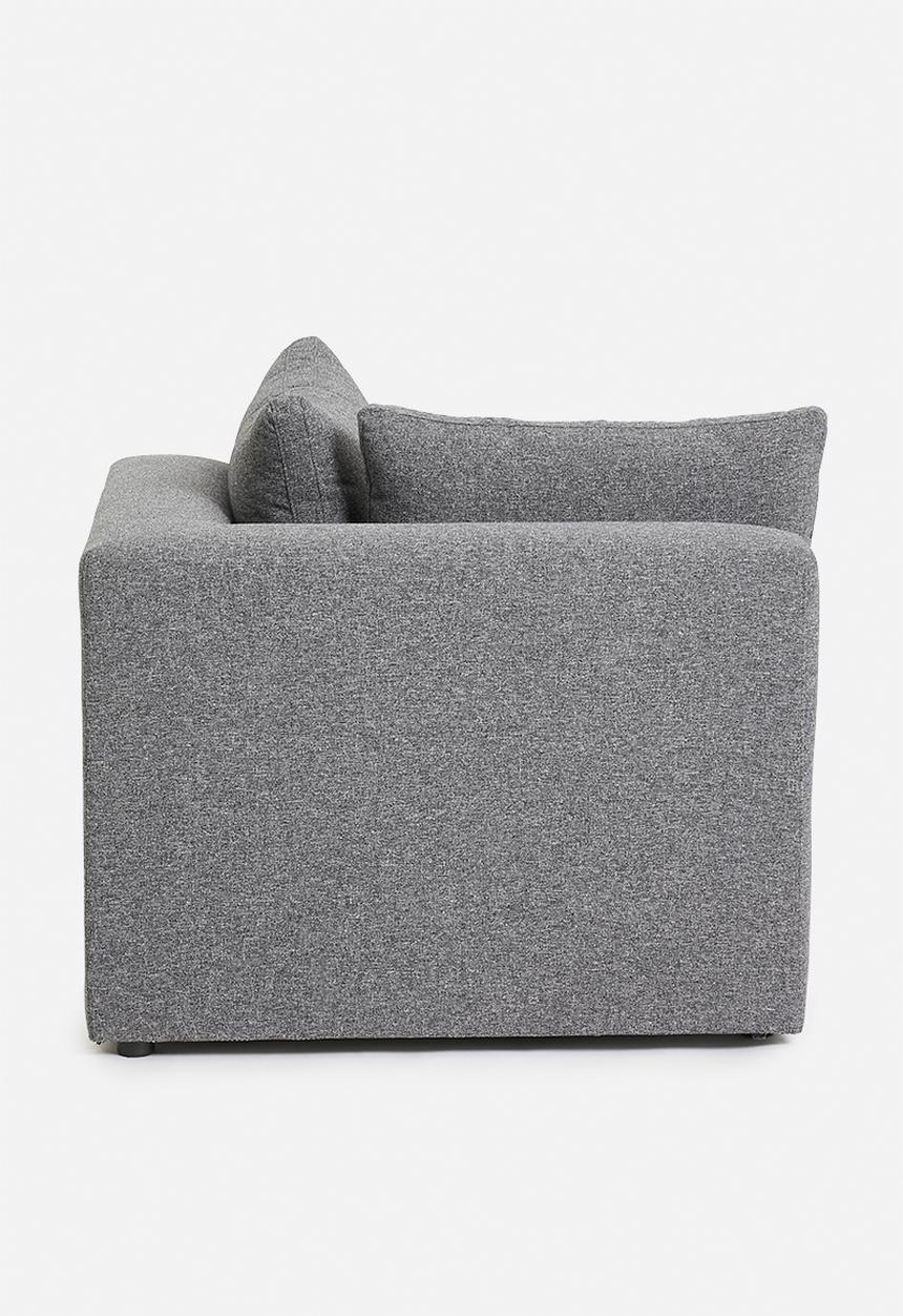 Sixth Floor - Halo modular chaise - grey