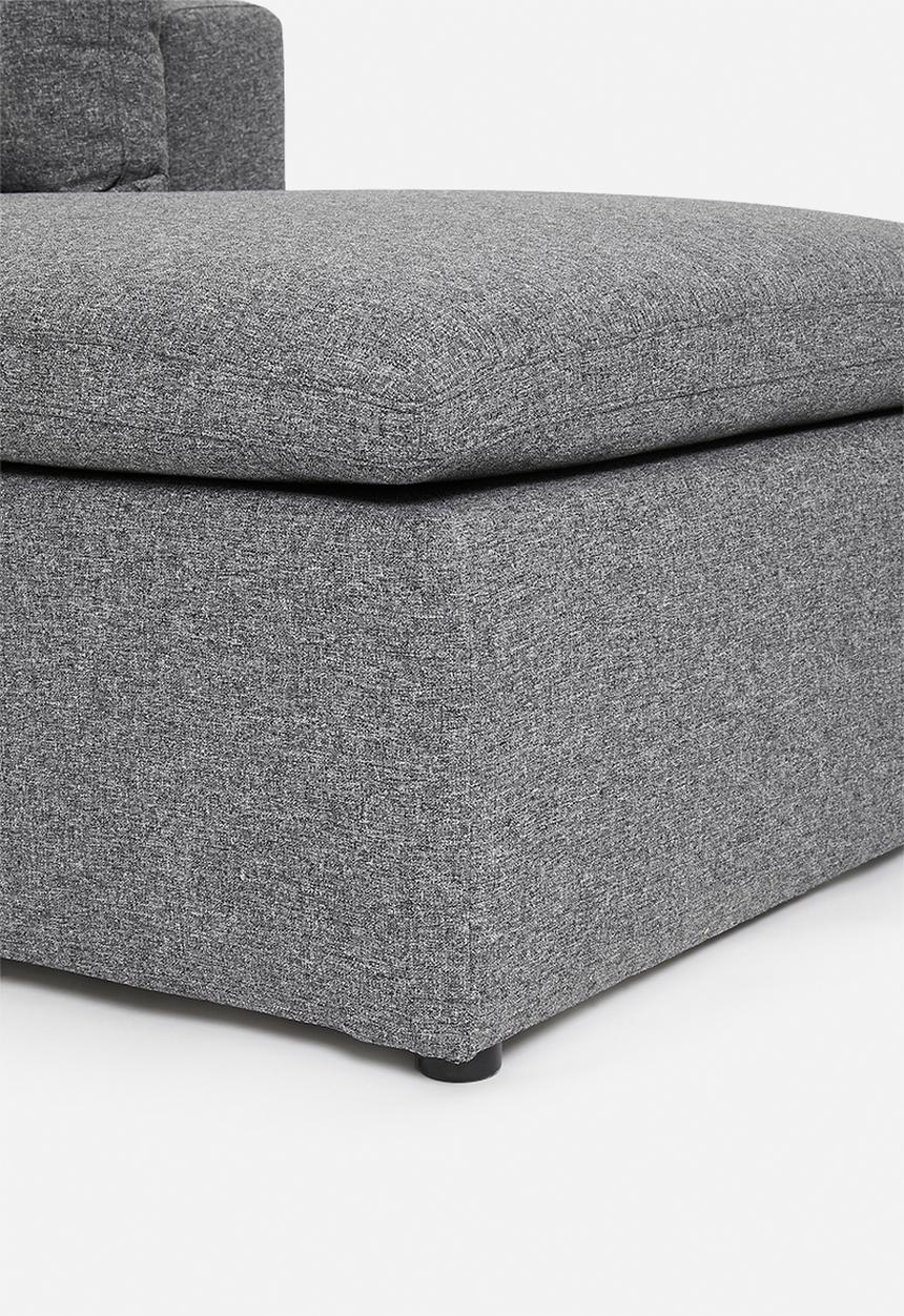 Sixth Floor - Halo modular chaise - grey