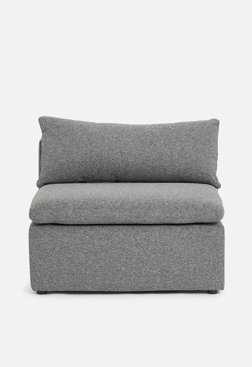Sixth Floor - Halo modular single seater - grey