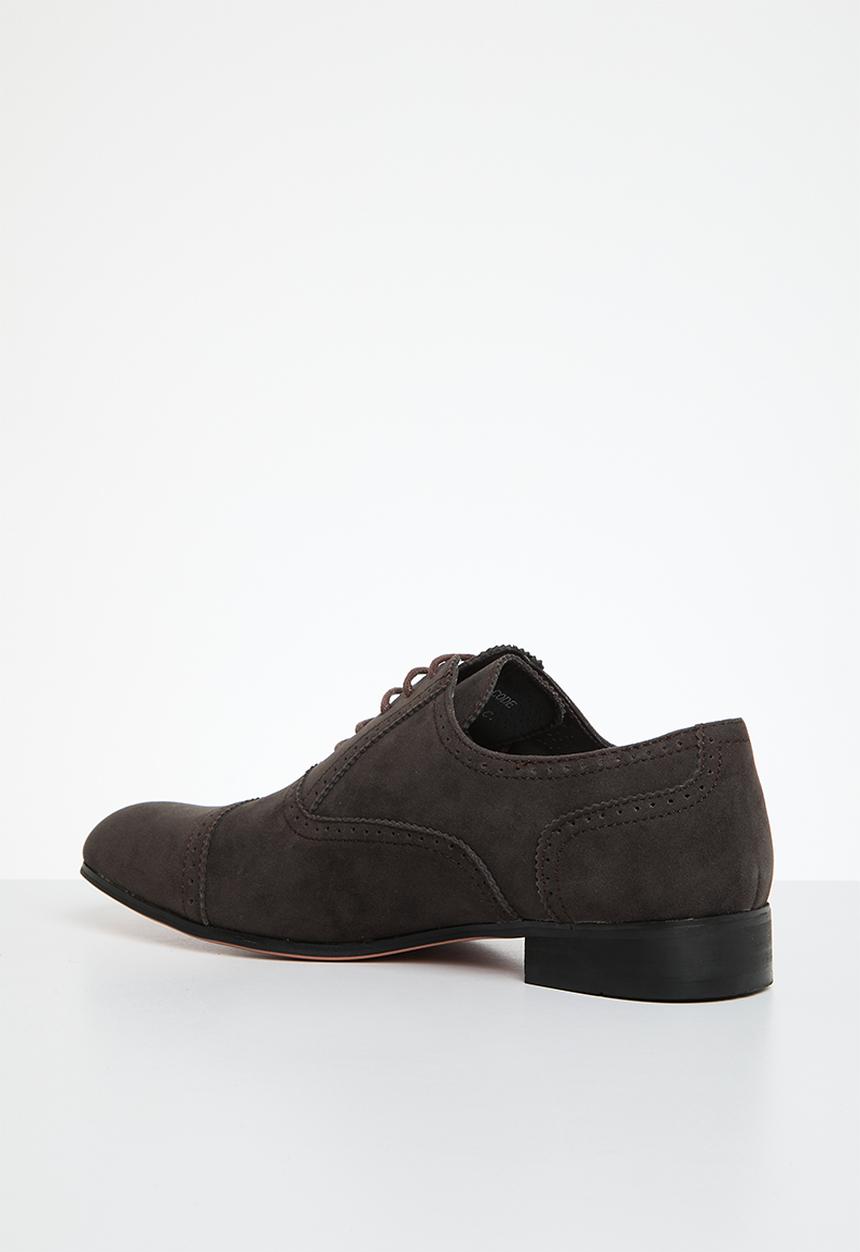 PC - Formal lace up brogue - espresso suede