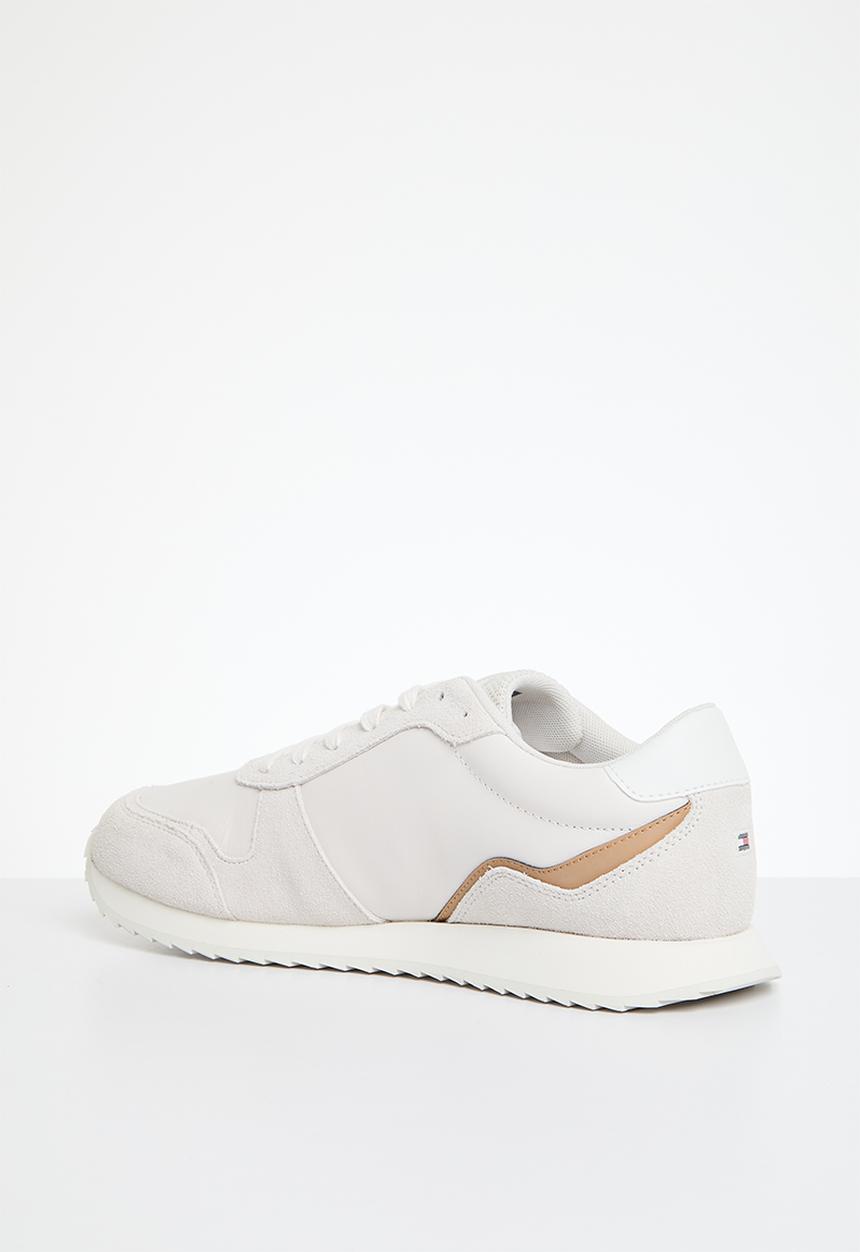 Tommy Hilfiger - Runner evo leather - weathered white