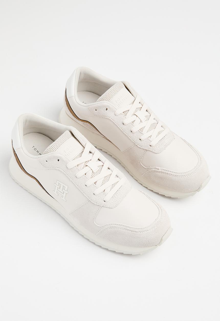 Tommy Hilfiger - Runner evo leather - weathered white