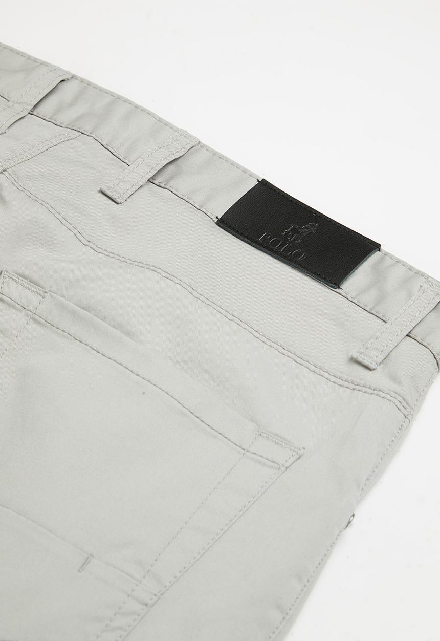 POLO - Mens fashion 5 pocket trouser - grey