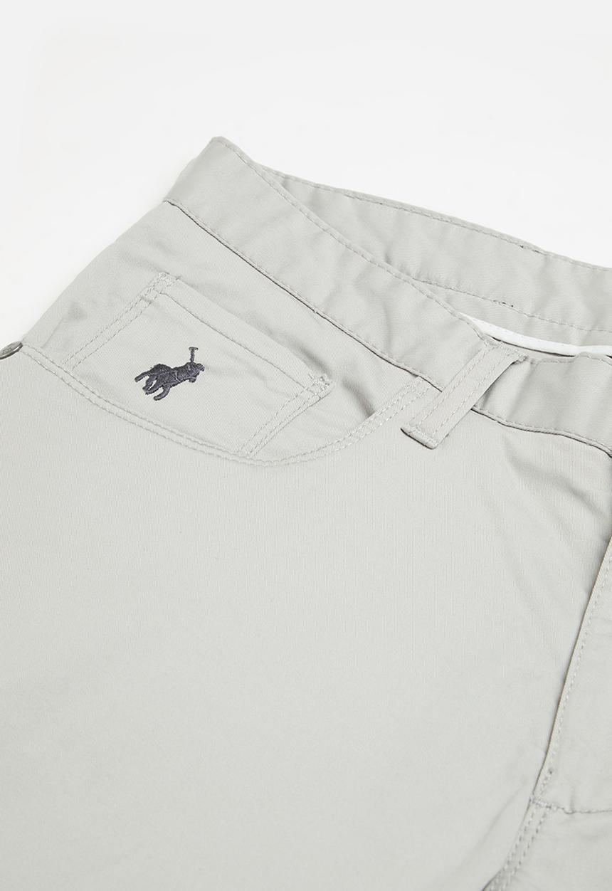 POLO - Mens fashion 5 pocket trouser - grey