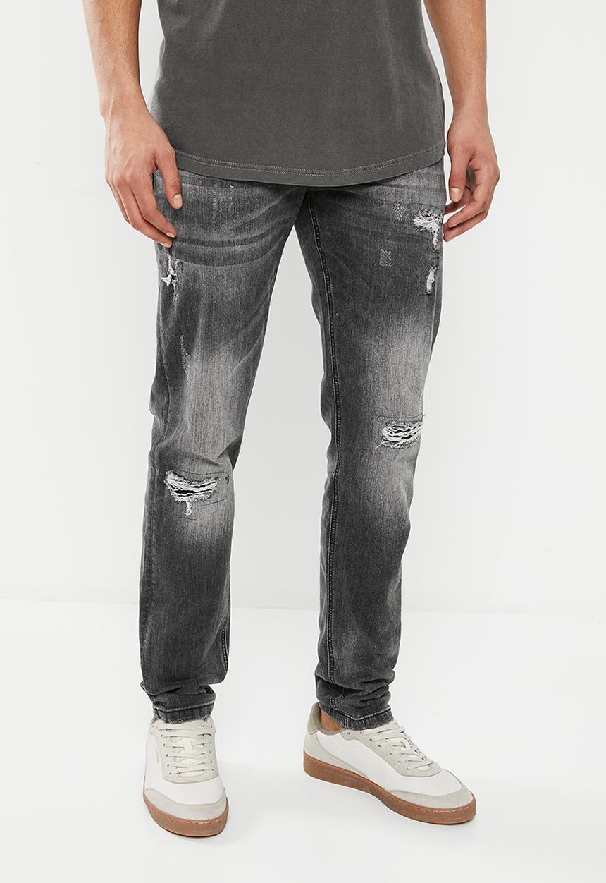 Alpha Industries - Texas 2 stretch denim 5pkt - black