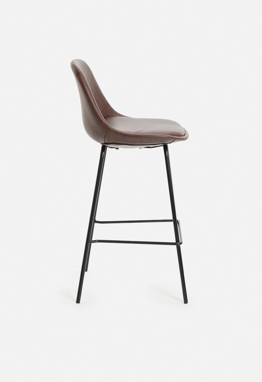 Sixth Floor - Santiago kitchen stool - brown 