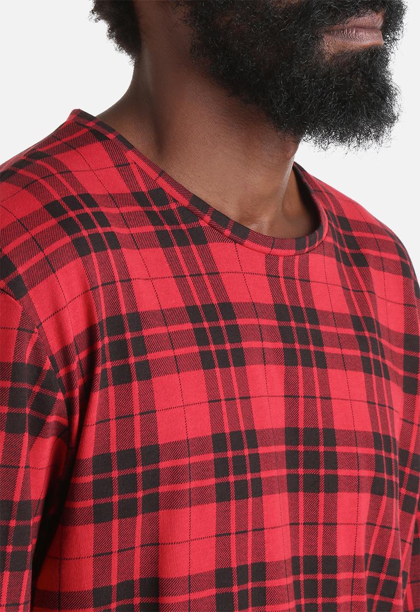 Another Influence - Longline Check Tee