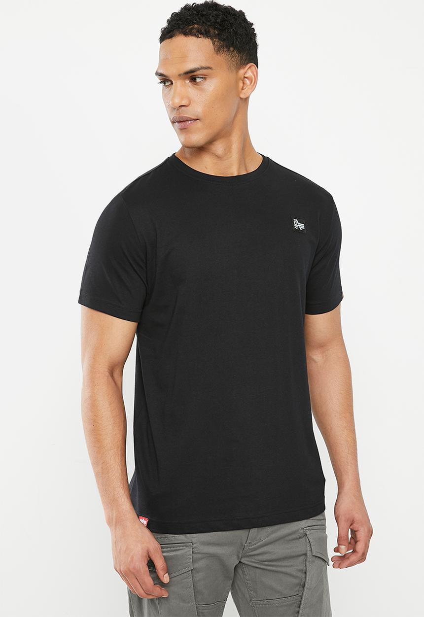 Alpha Industries - Ai rubber badge T-shirt - black