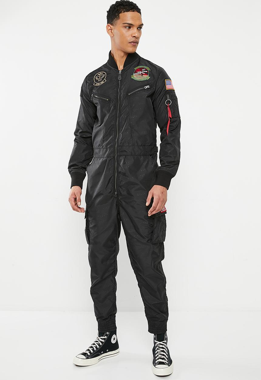Alpha Industries - Ai nylon flightsuit - black
