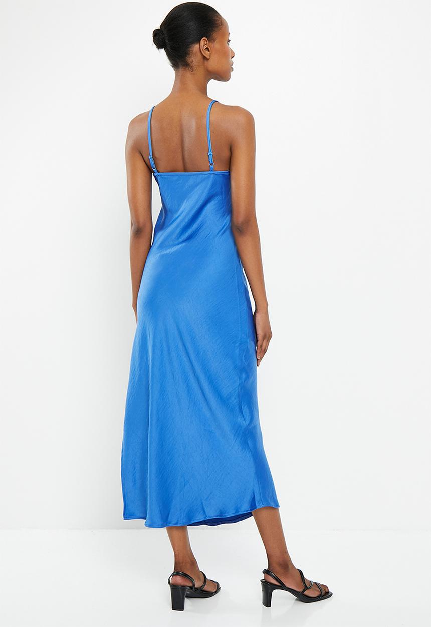 Me&B - The asanda slip dress - blue