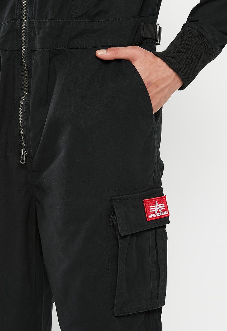Alpha Industries - Ai cotton flightsuit - black