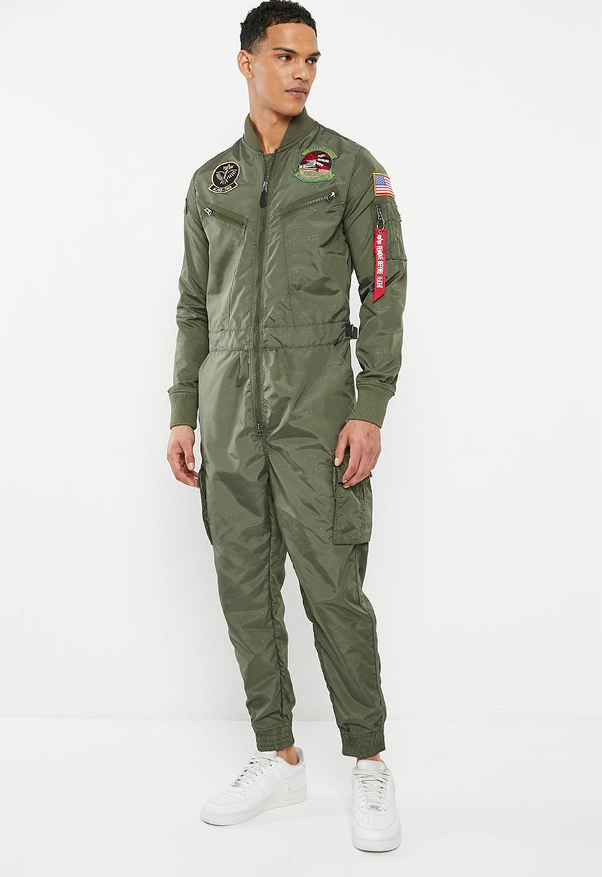 Alpha Industries - Ai nylon flightsuit - sage