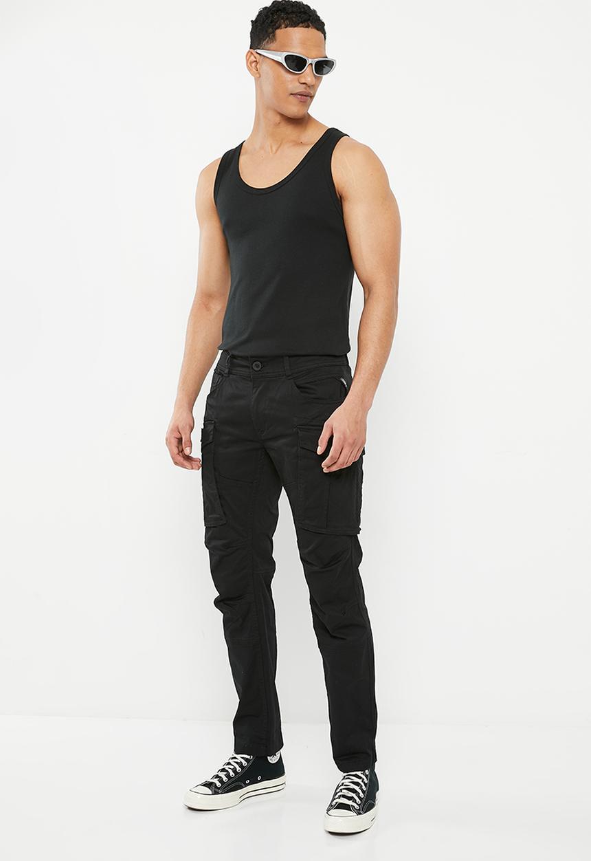 Alpha Industries - Ai cotton cargo - black