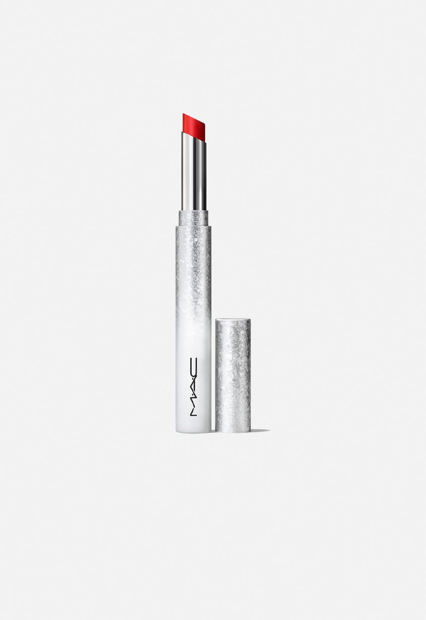 MAC - Bizzare Blizzard Powder Kiss Velvet Blur Slim Stick - Bright Red