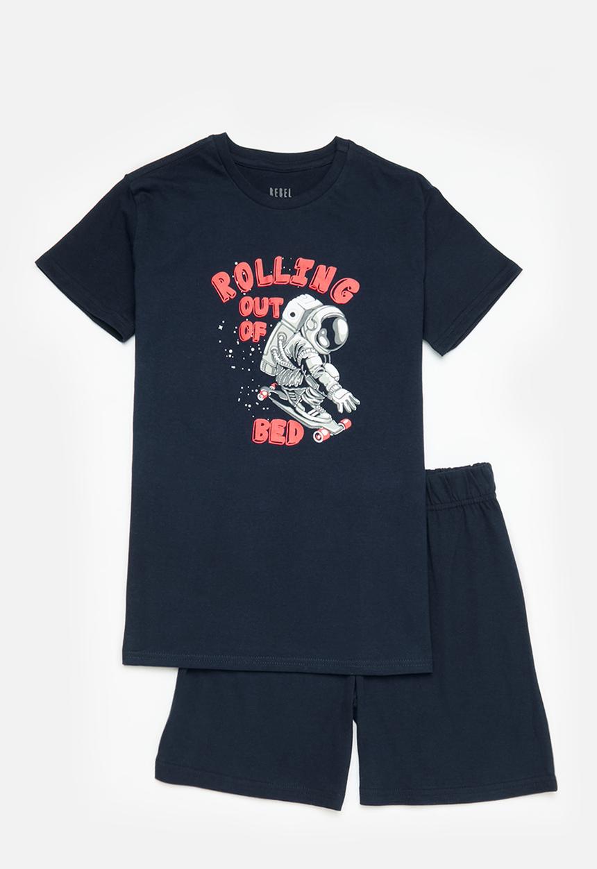 Rebel Republic - Summer pj set - navy