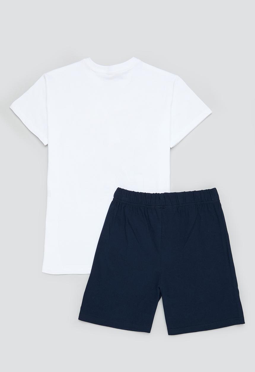 Rebel Republic - Nasa pj set - white/navy