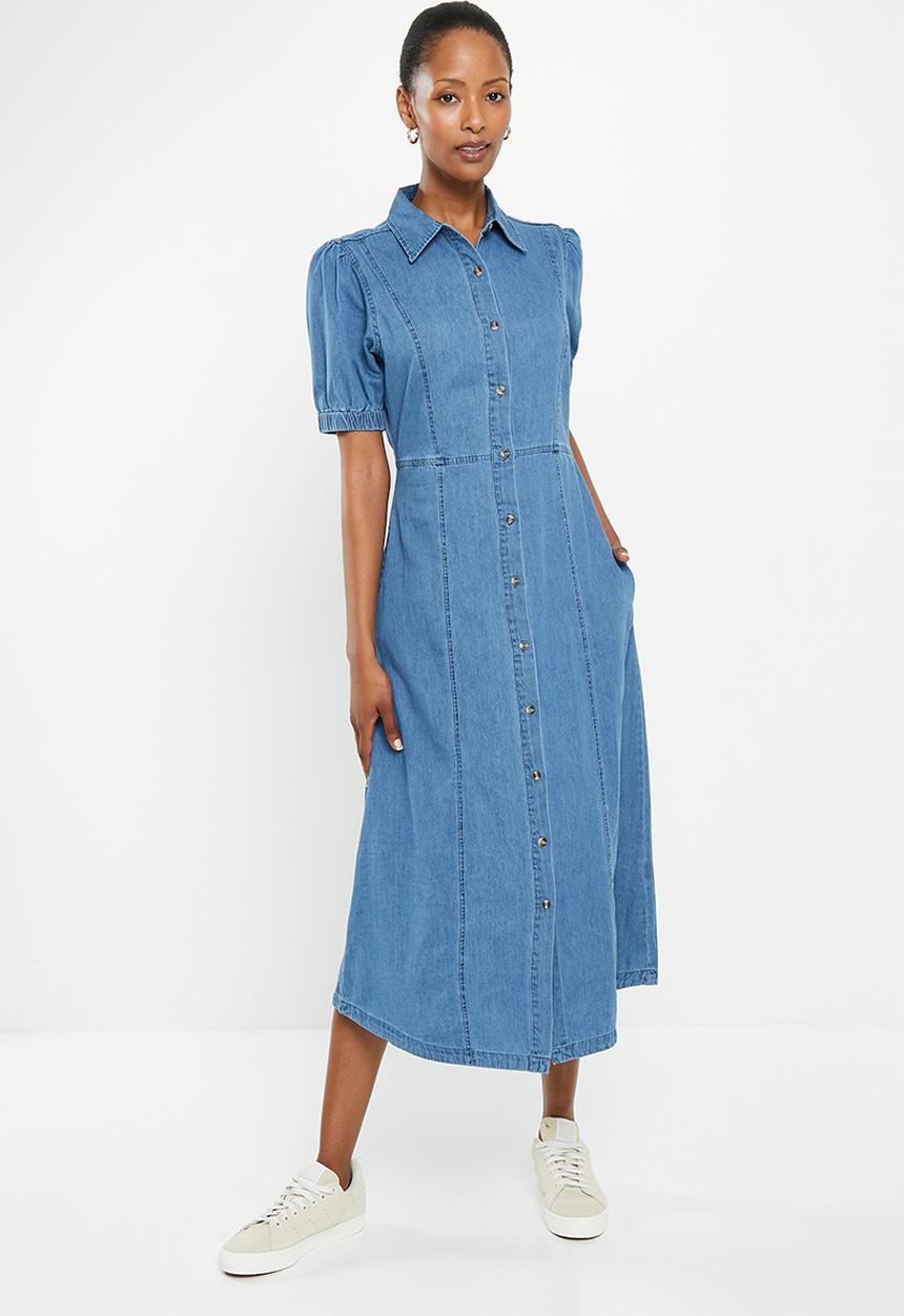 Me&B - Denim Shirtdress - Denim