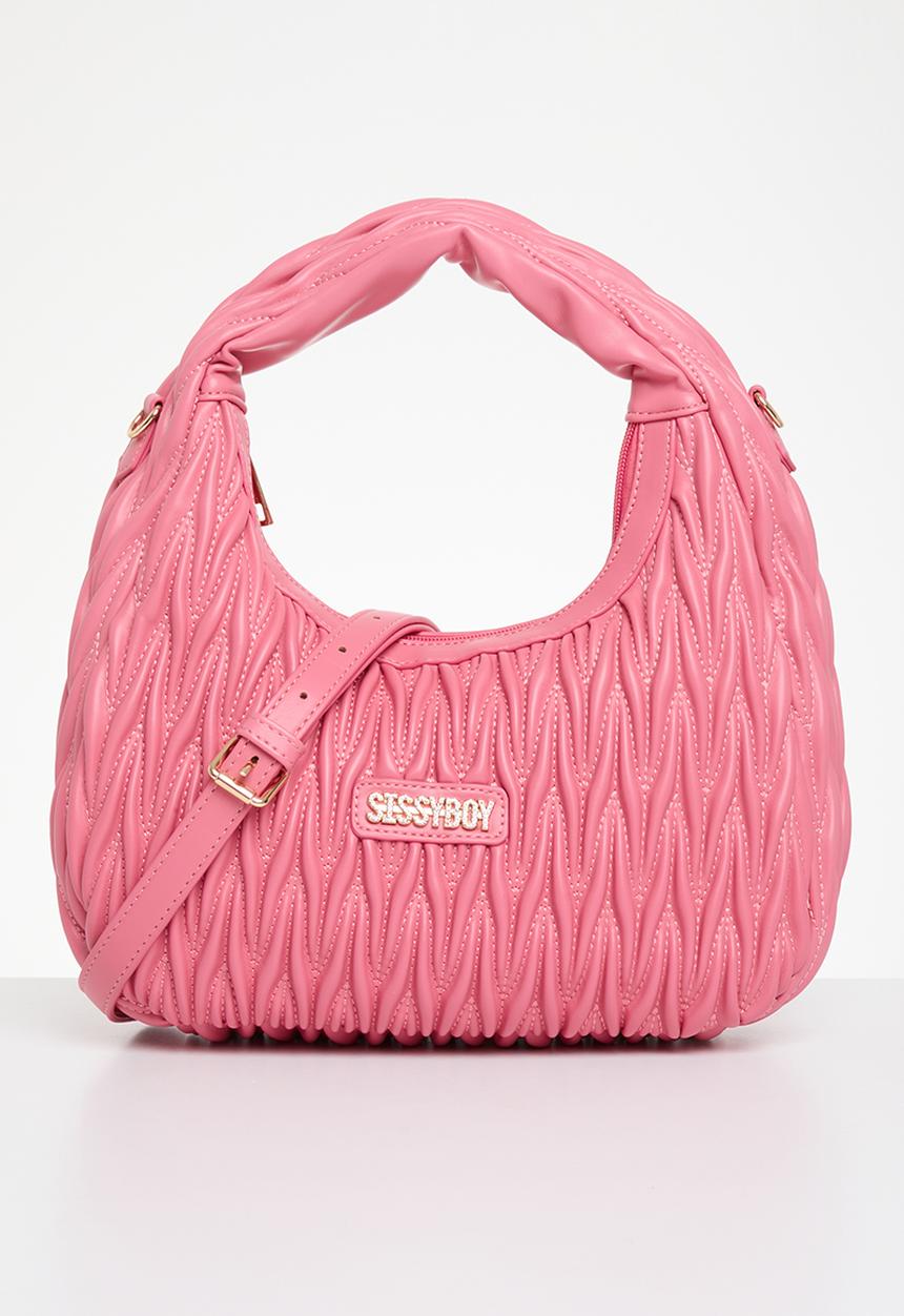 SISSY BOY - Quilted shoulder bag - pink