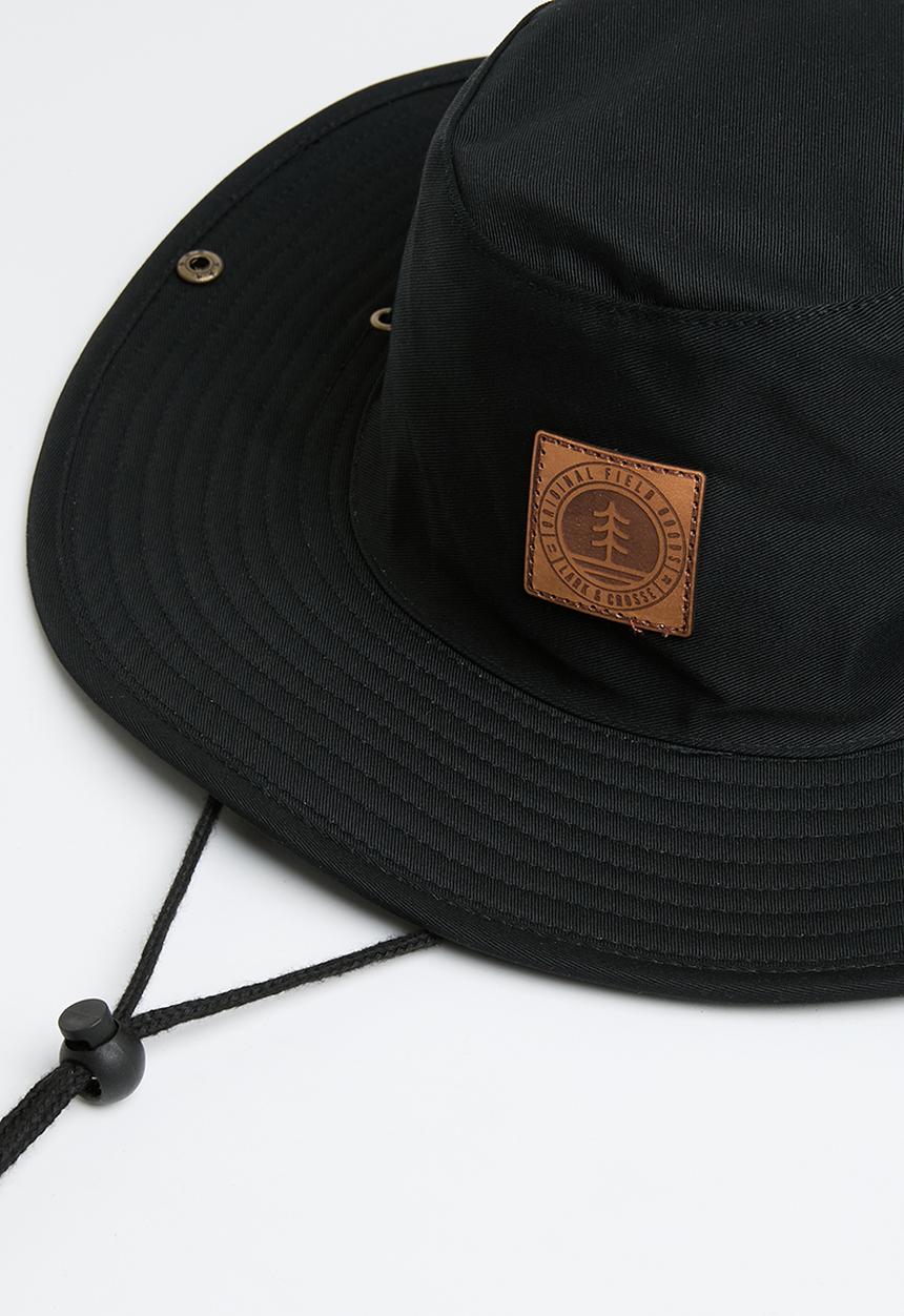 Lark & Crosse - Landan bucket hat - black