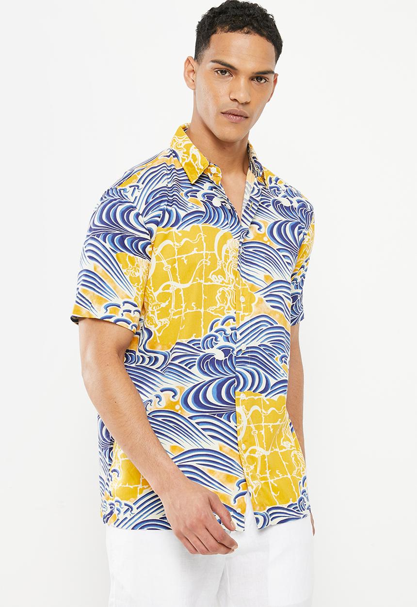 Superdry. - Vintage hawaiian s/s shirt - nimi kam