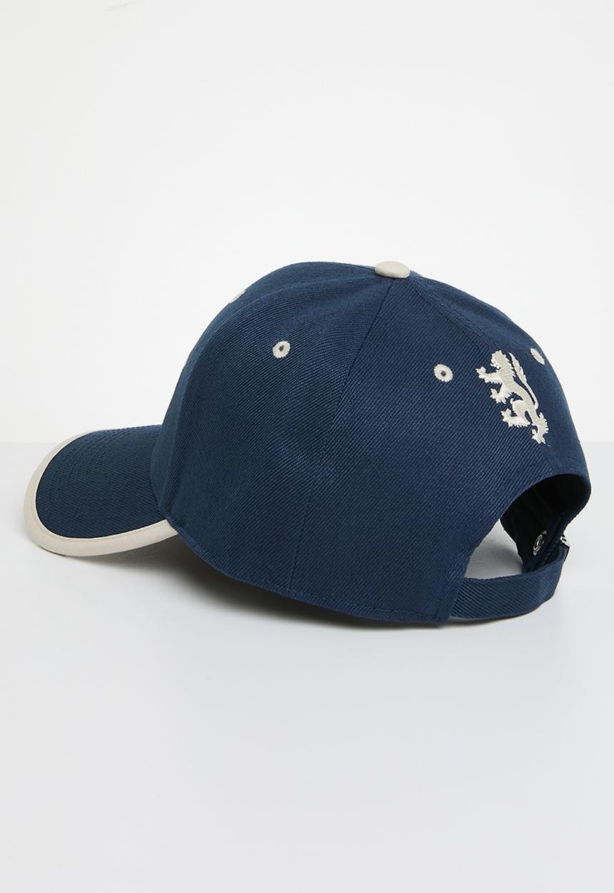 Pringle of Scotland - Casual acrawool cap - navy