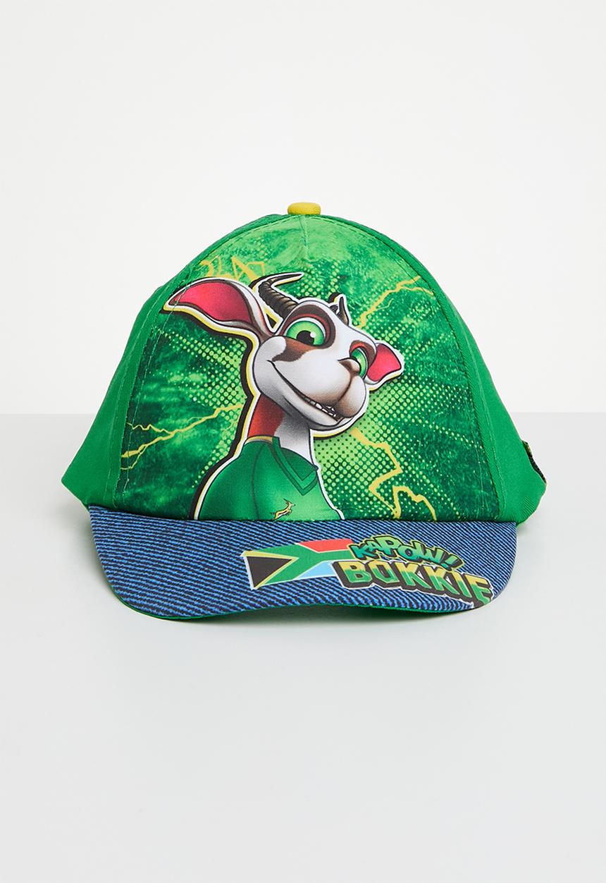 Character Group - Bokkie peak cap - green