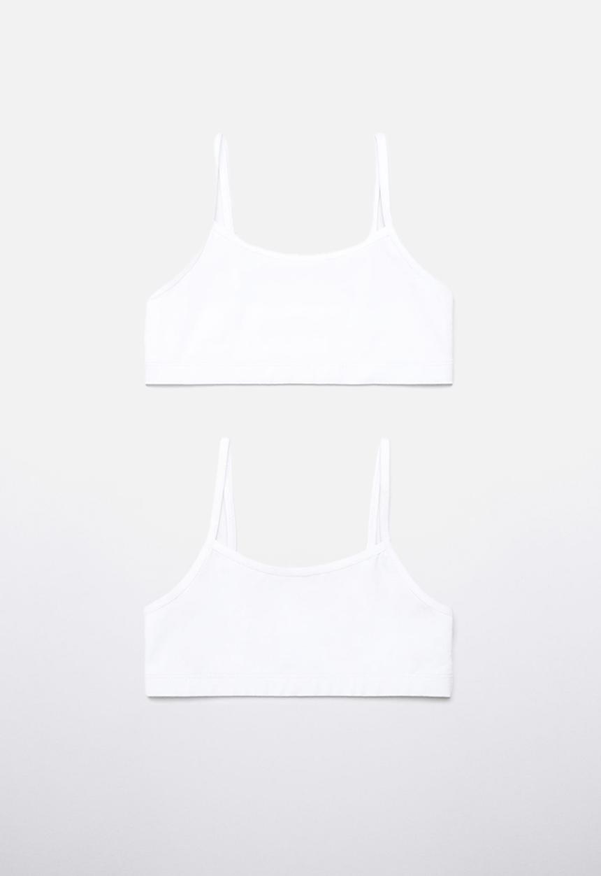 MANGO - Bra marina - off white