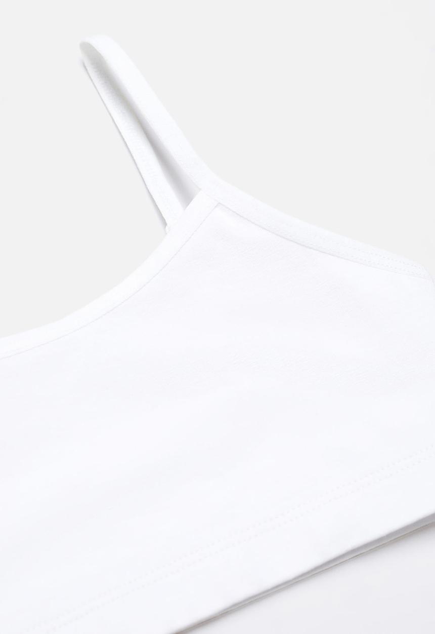 MANGO - Bra marina - off white
