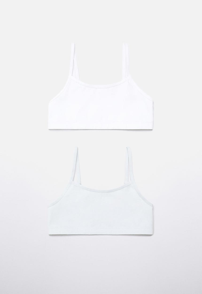 MANGO - Bra marina - sky blue