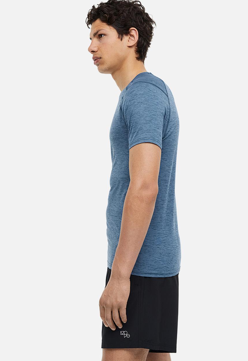 H&M - Drymove™ sports top - blue marl 
