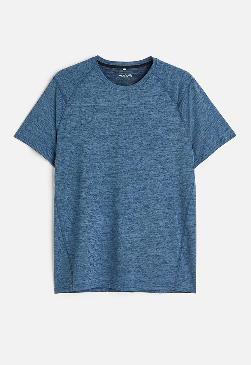 H&M - Drymove™ sports top - blue marl 
