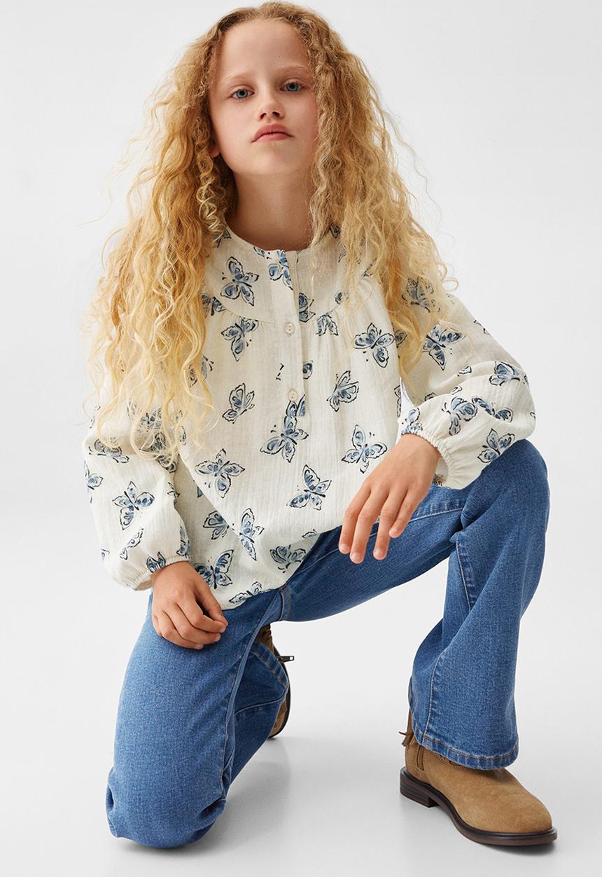 MANGO - Blouse belinda - ligth beige
