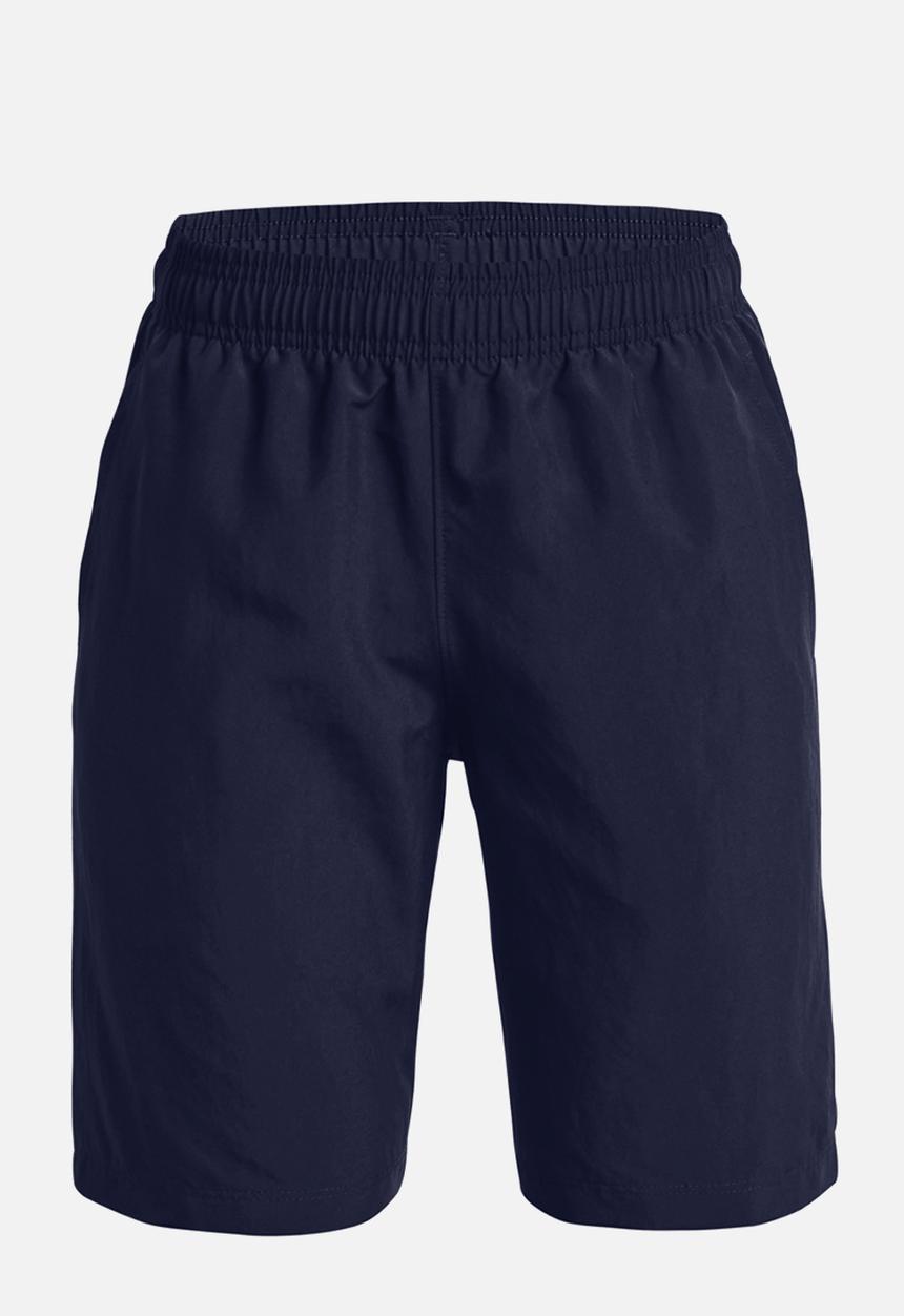 Under Armour - Ua woven graphic shorts - midnight navy & white