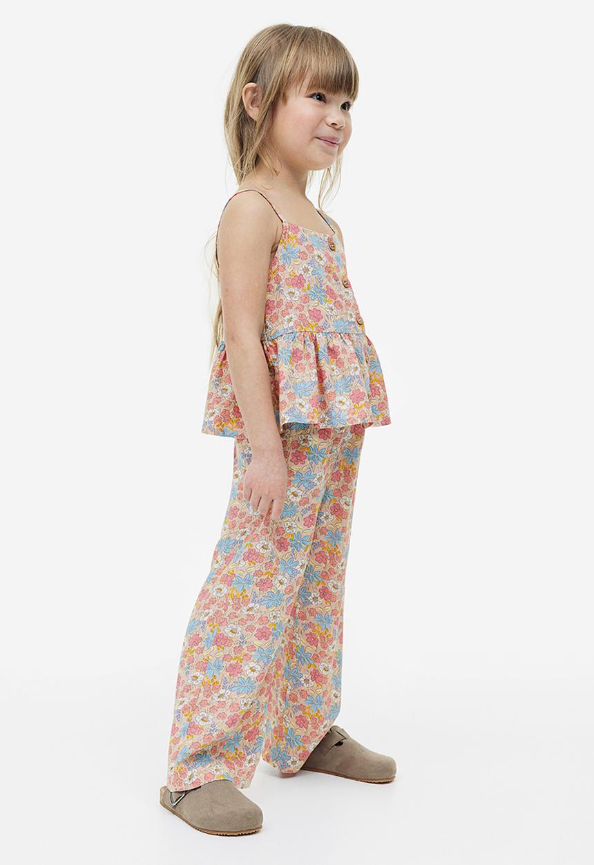H&M - 2 Piece set - powder pink floral