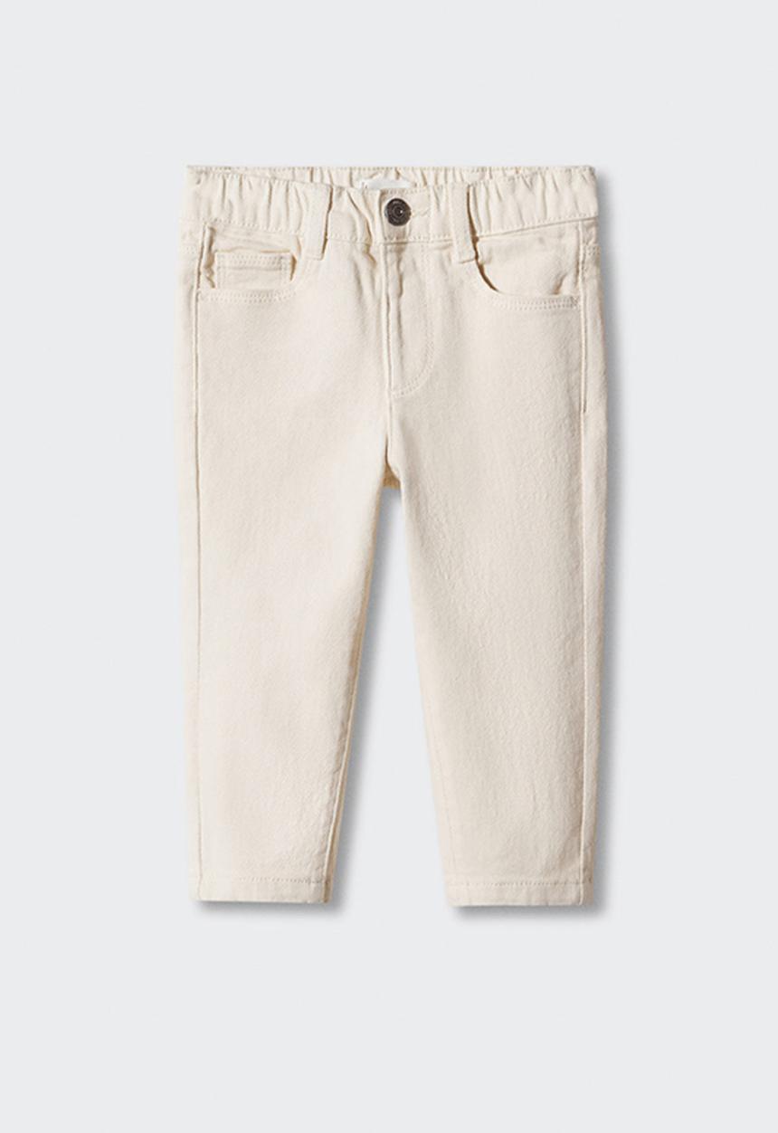 MANGO - Trousers lima - ligth beige