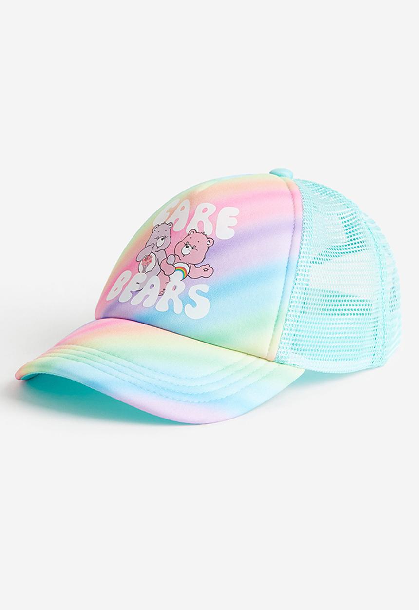 H&M - Printed cap - turquoise care bears