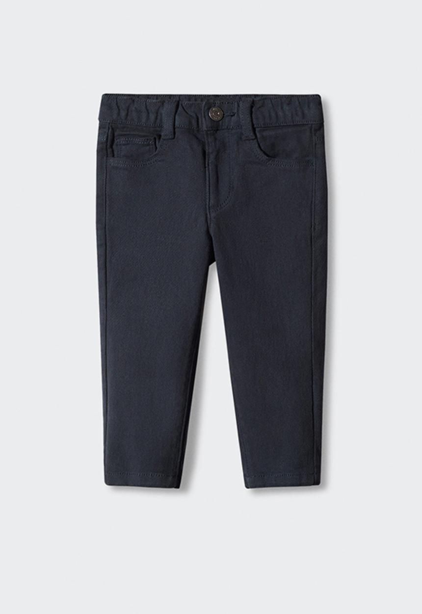 MANGO - Trousers lima - navy