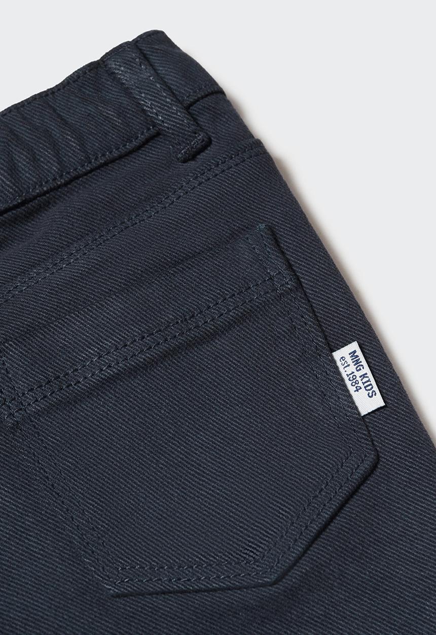 MANGO - Trousers lima - navy