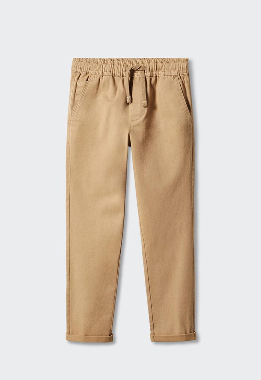 MANGO - Trousers franky - camel