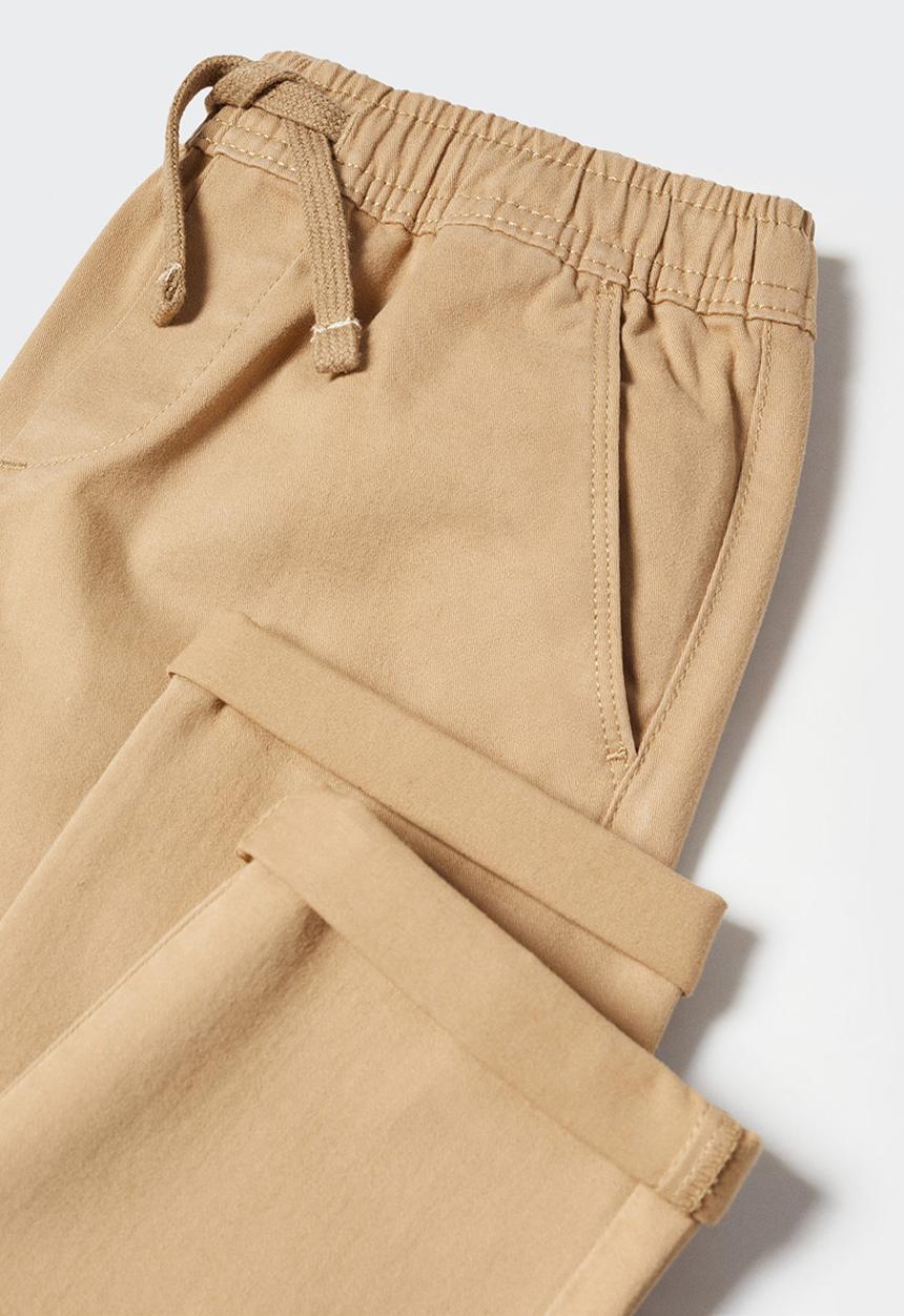 MANGO - Trousers franky - camel