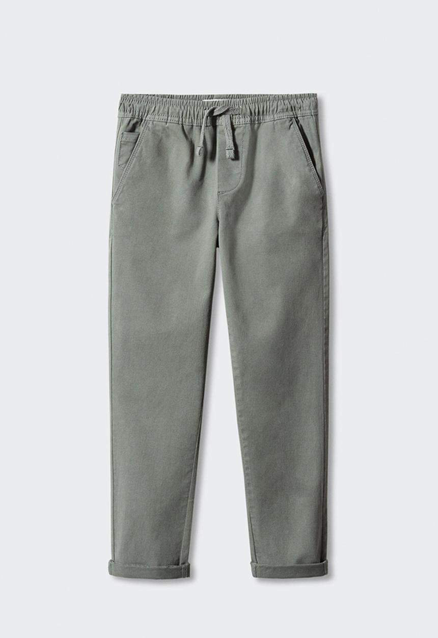 MANGO - Trousers franky - green