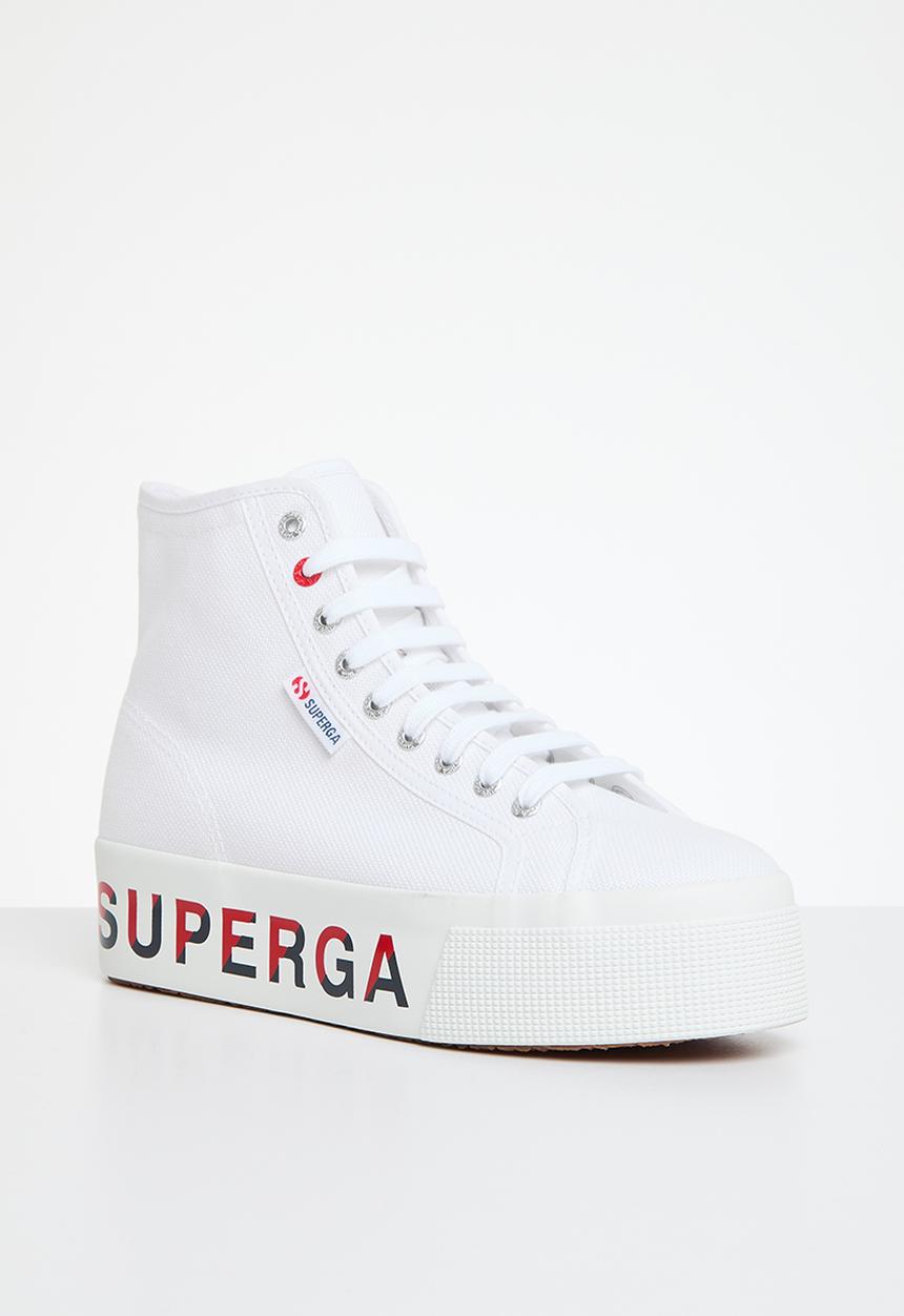 SUPERGA - 2708 bicolor letters platform - 2708 bicolor letters platform