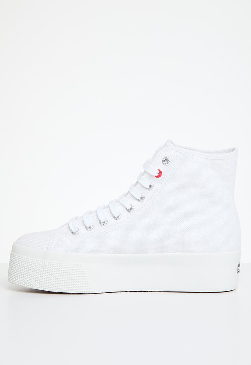 SUPERGA - 2708 bicolor letters platform - 2708 bicolor letters platform