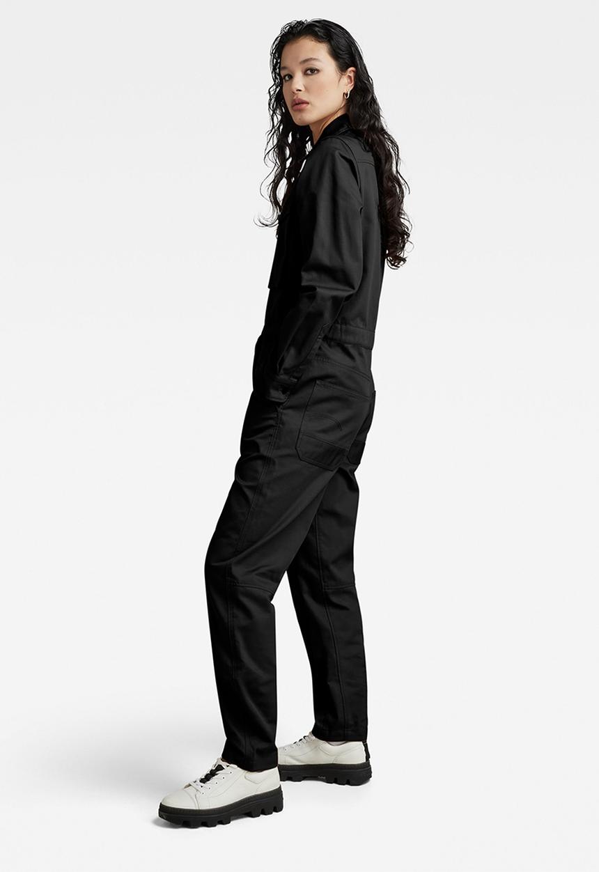G-STAR - Army Jumpsuit l\s Wmn -dk black