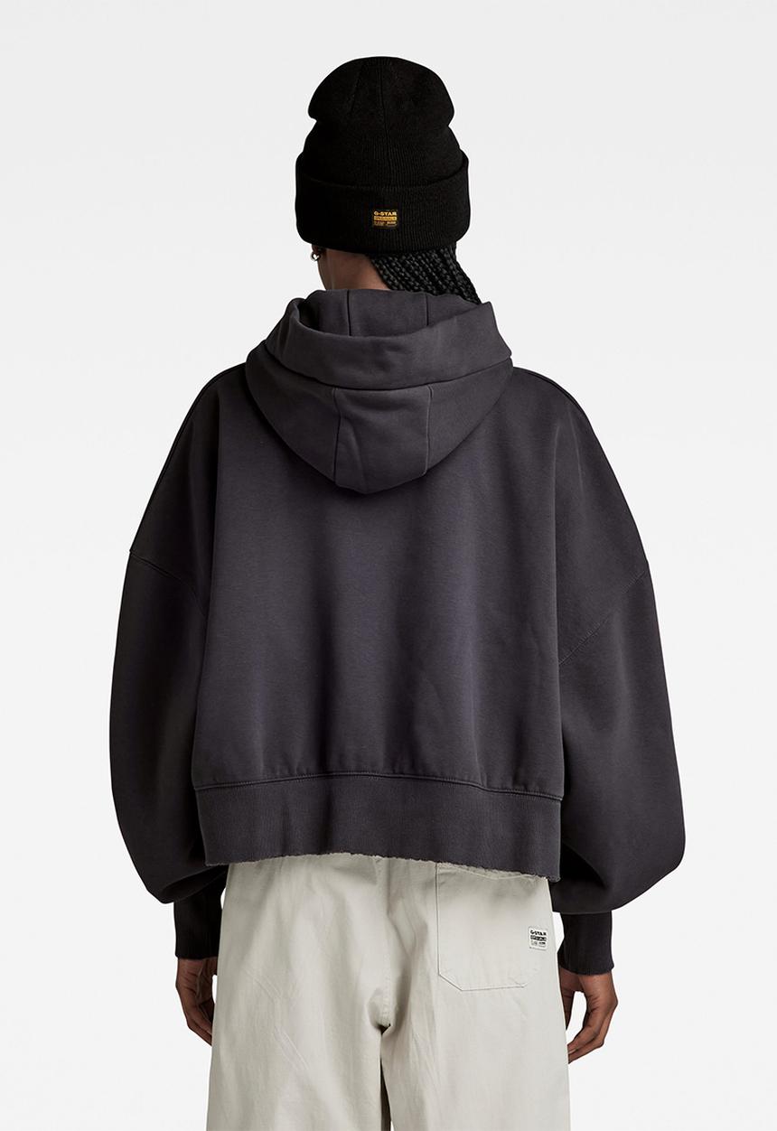 G-STAR - Oversized cropped hdd sw wmn -shadow
