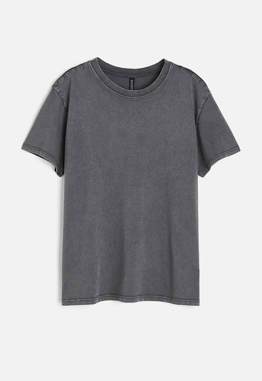 H&M - T-shirt - dark grey