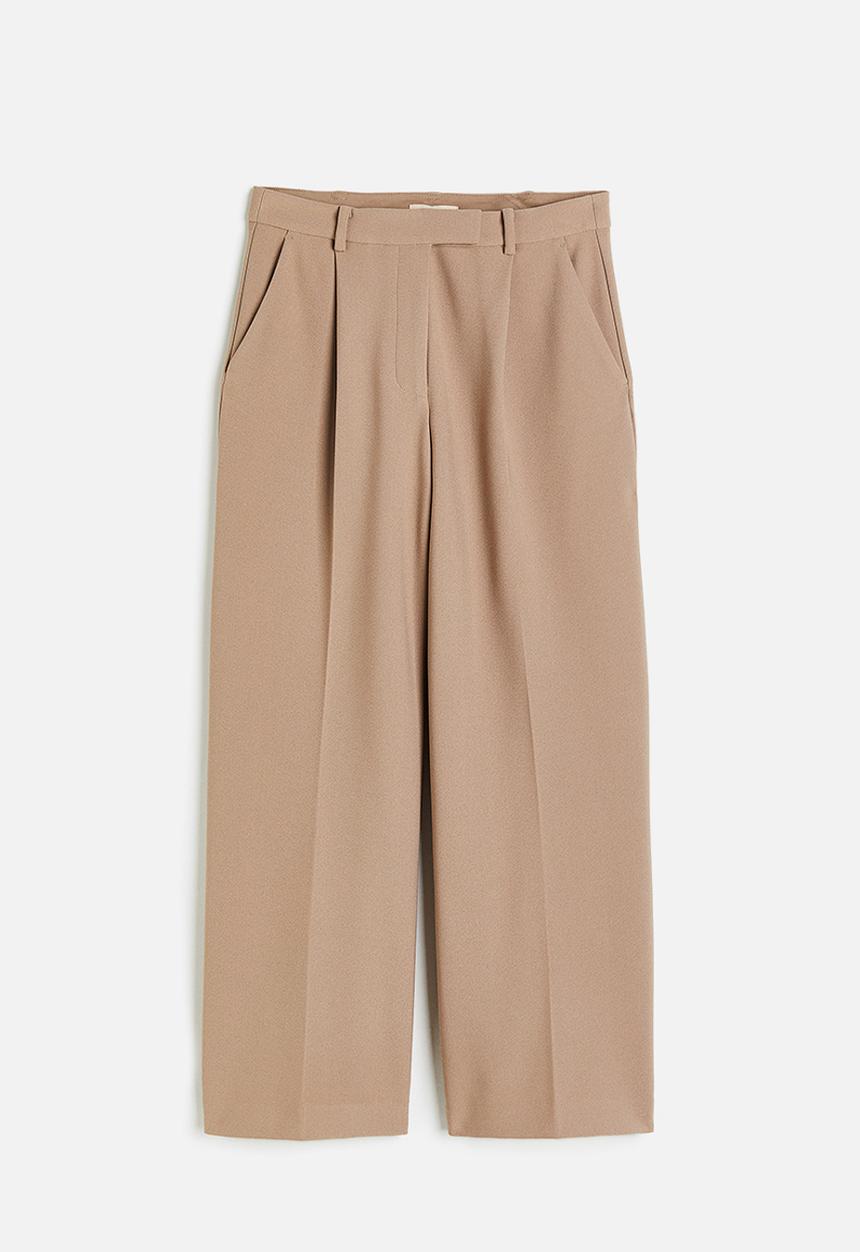 H&M - Tailored trousers - dark beige