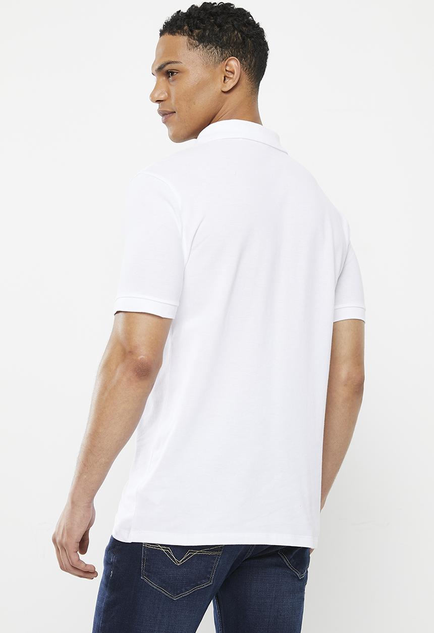 GUESS - Classic golfer - pure white